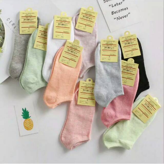 Kaos Kaki Polos Semata Kaki / kaos kaki ankle