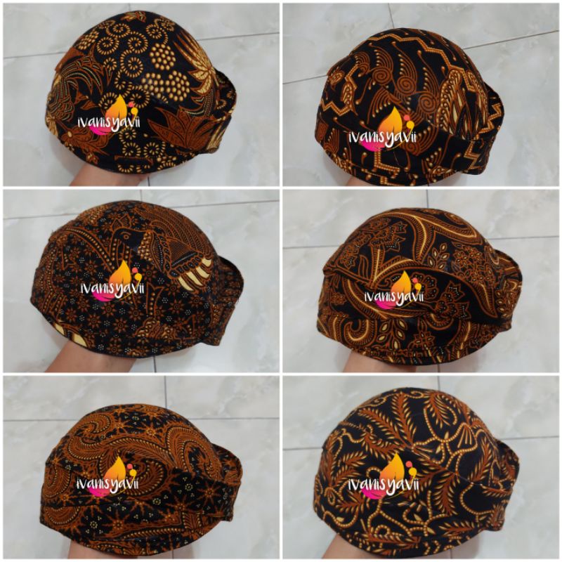 Aneka Blangkon Solo, Warna Coklat