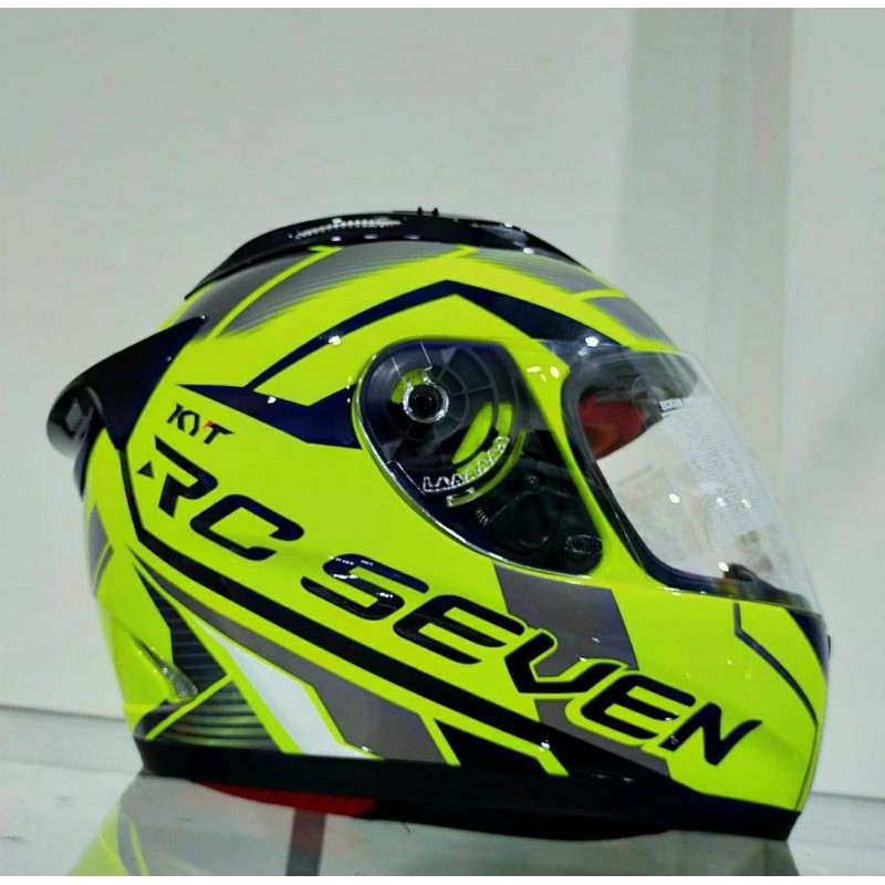 KYT RC7 SERI 18 YELLOW