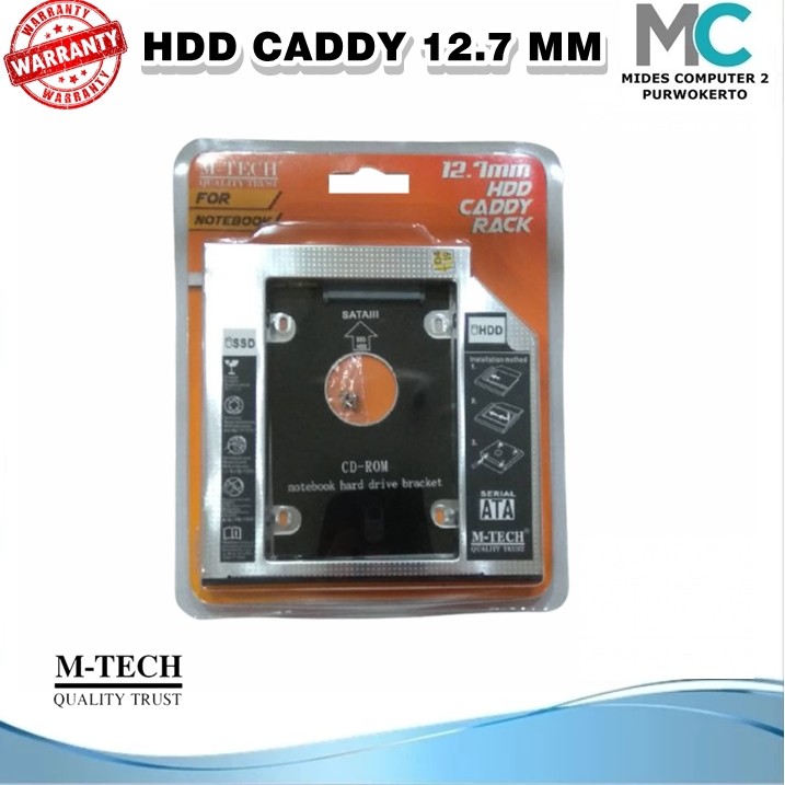 HDD CADDY 12.7MM M-TECH