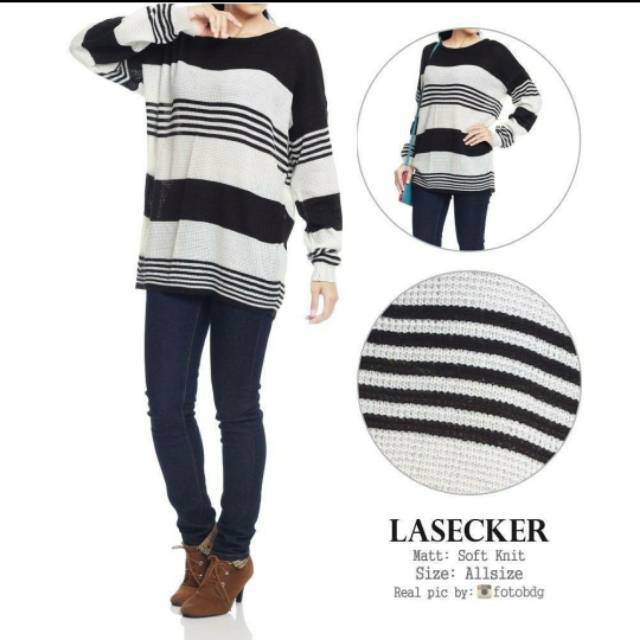 Sweater wanita | Baju rajut wanita | lasecker | mantel