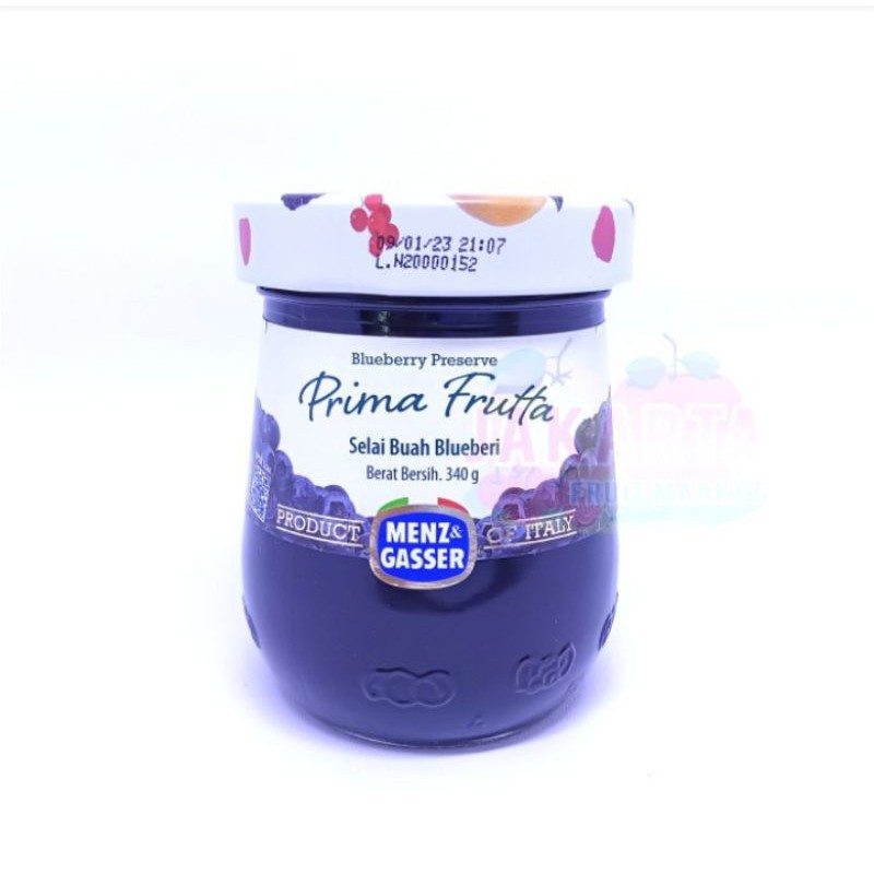 

PRIMA FRUTTA BLUEBERRY PRESERVE 340G