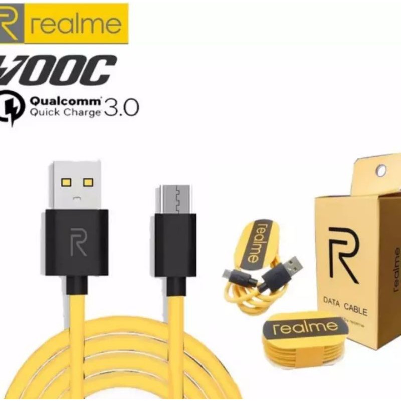 Kabel Data REALME Original Support VOOC 3.0 Fast Charging