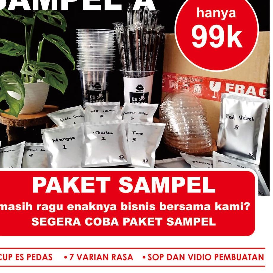 

spesial❤ Paket Sampel Caotea Es Pedas harga bersaing