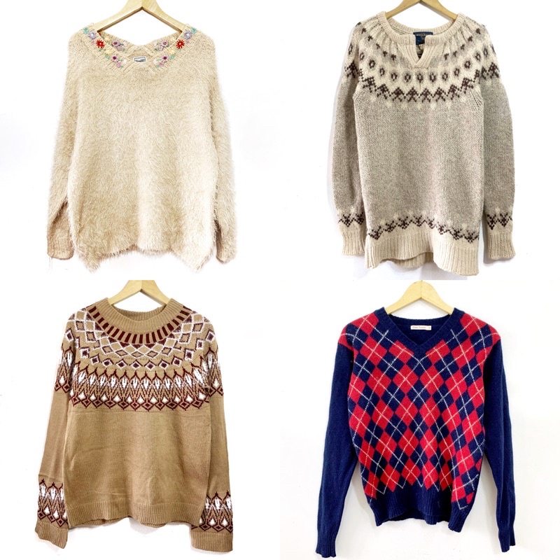 Sweater Academia Rajut