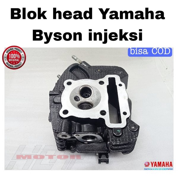 Blok Head Cylinder Silinder Head Yamaha Byson Injeksi 2Up Original Second Barang Langka