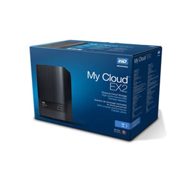 NAS WD My Cloud - External My Cloud Ex2 Ultra 8TB - Personal Cloud Storage Western Digital NAS