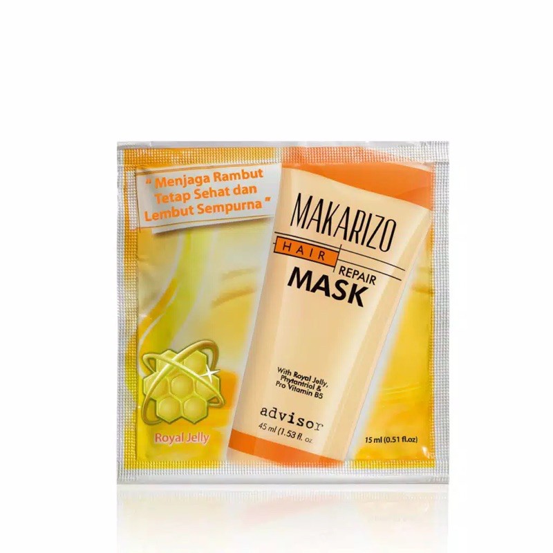 `ღ´ PHINKL `ღ´ MΛKΛЯIZӨ  makarizo hair mask sachet 15 ml masker pelembut rambut