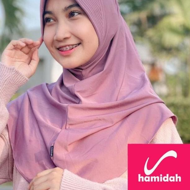 ➭ Bergo oval / Bergo jersey / bergo Hamidah / Hijab hamidah ♙