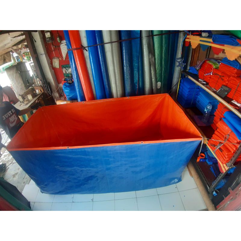 TERPAL KOLAM IKAN 200x100x70 A3 KOREA