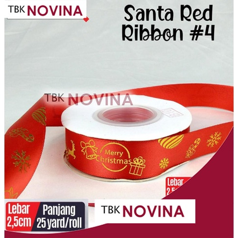 PITA NATAL/ PITA CHRISTMAS / RIBBON CHRISTMAS