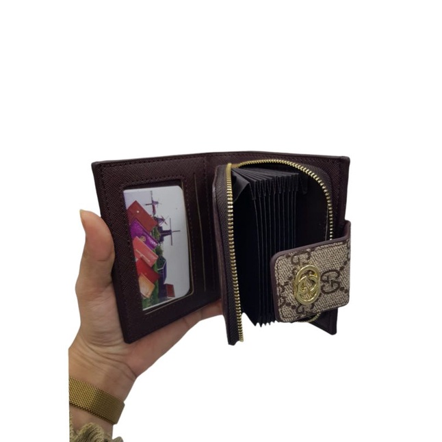 Dompet Kartu Import Terbaru F851 Dengan 13 Buah Slot Card + 1 Buah Slot Foto