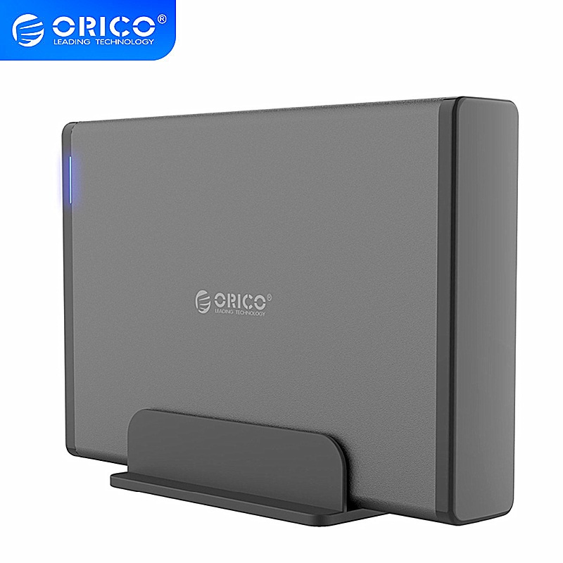 Orico Casing Hardisk HDD 3.5 &quot;Usb 3.0 Tipe-C Bahan Aluminum