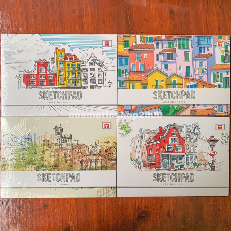

Tiara Sketch Book Pad A5 50 Lembar