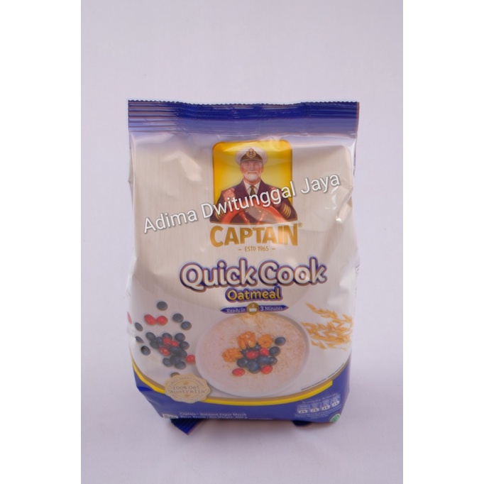 Captain Oats Quick Cook Meal / Sereal / Quick Cook Oatmeal 800 gr