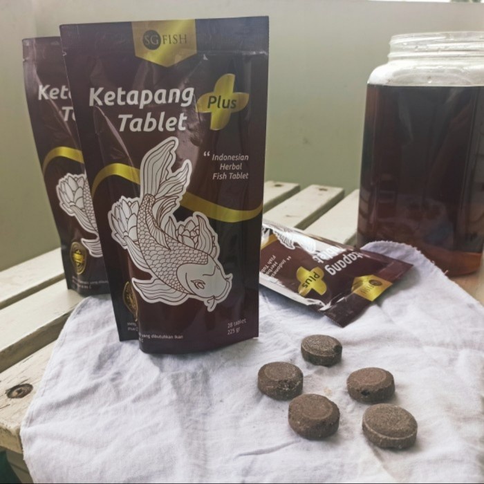 SG Fish - Ketapang Tablet Plus / Mineral Tablet With Ekstrak Ketapang