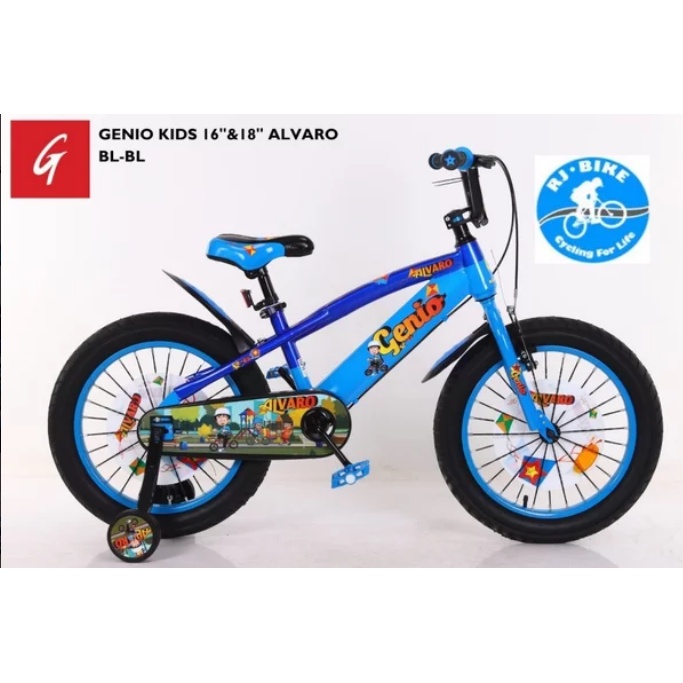 Sepeda Anak Laki Laki BMX 16 inch Genio Alvaro