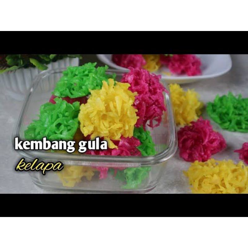 

kue kembang kelapa kembang gula manis legit 500gr mlijo bu'us official shop