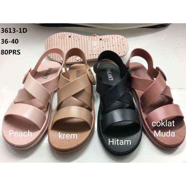 BLC 3613-1 Sandal Jelly Kait baca deskripsi