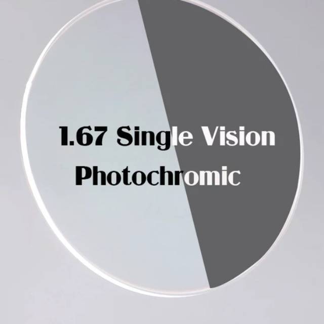 Lensa Perfect Lens Photochromic Transition Gray Hi Index 1.67 HMC EMI