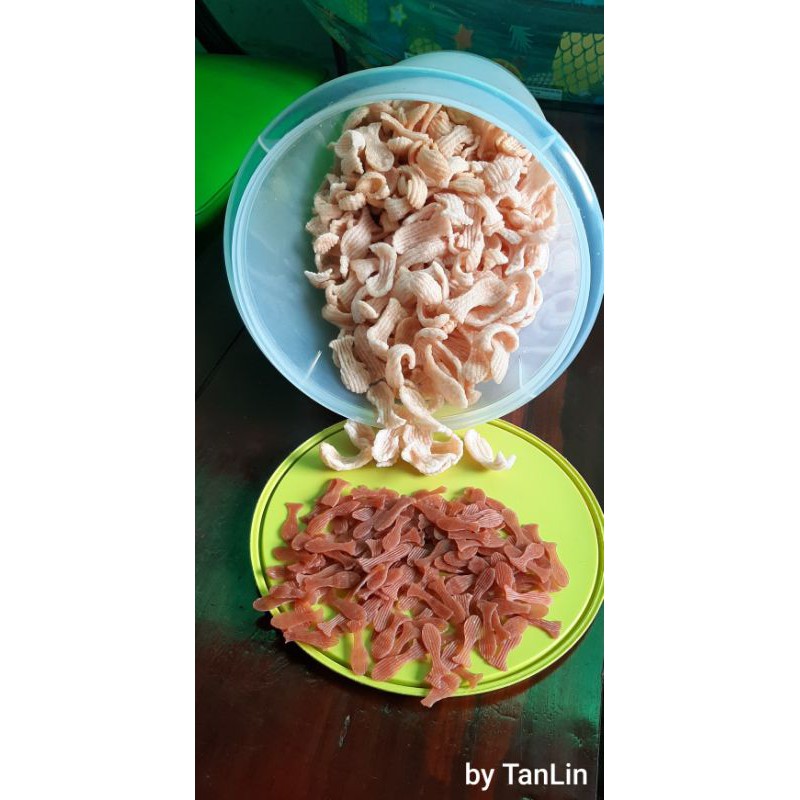 

krupuk iwak iwak an mentah