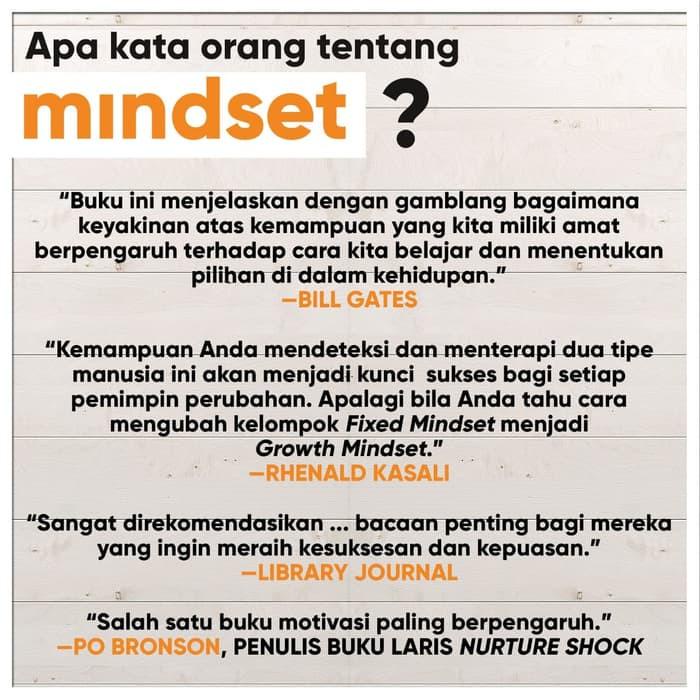 

Buku MINDSET Softcover. Pola Pikir Motivasi Psikologi . Carol S. Dweck Best Seller