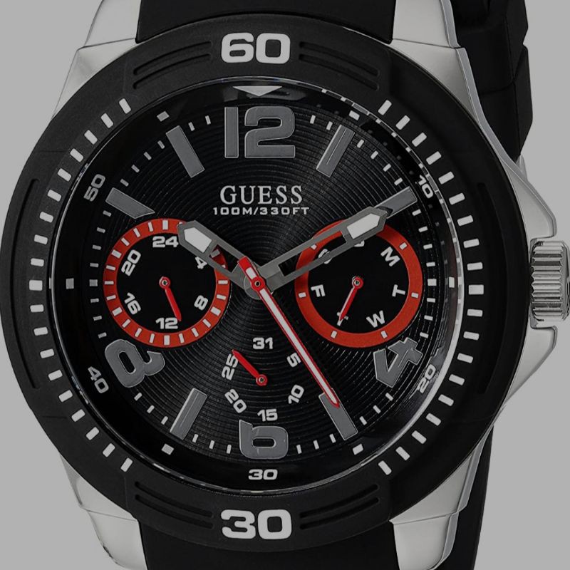Jam Tangan Analog Pria GUESS W0967G1 Chronograph Grade Super Premium