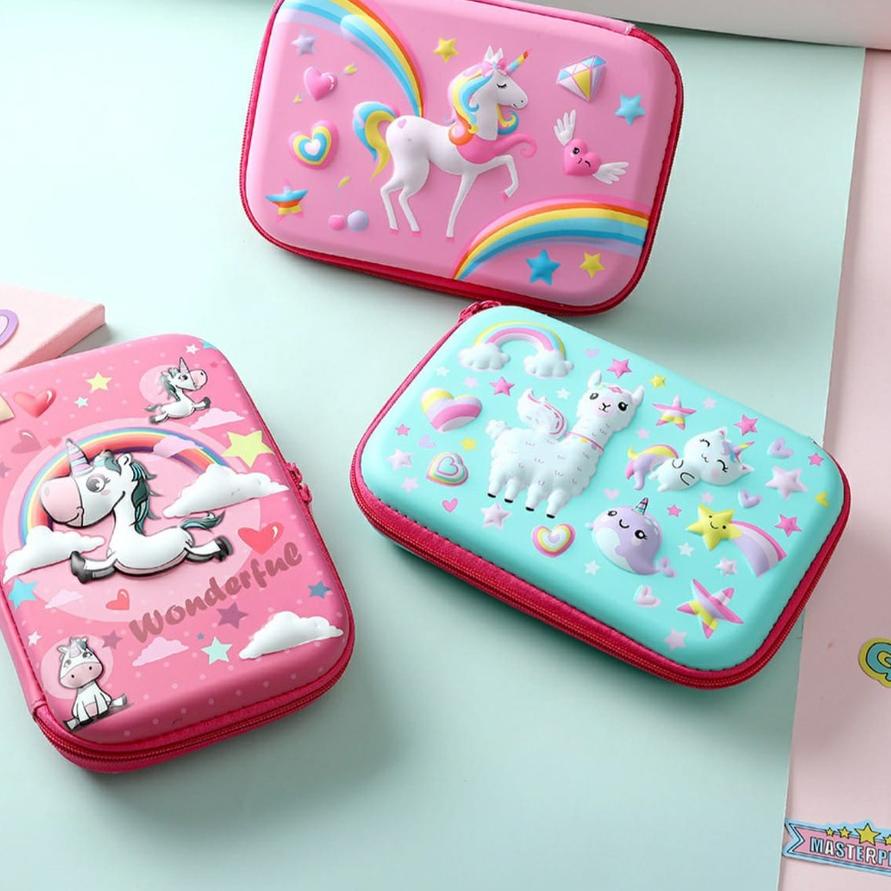 

[_01] Tempat Pensil Unicorn Kotak Pensil Kuda Poni Tempat Pensil Motif Kartun Unicon 3d Bahan Eva TE
