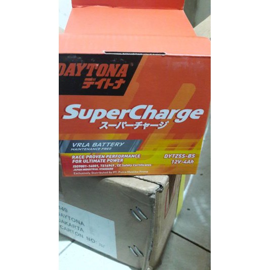 aki daytona 4ah Termurah