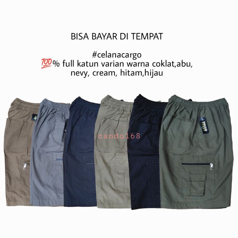 CELANA PENDEK CARGO KATUN MURAH CELANA PENDEK PRIA KATUN CELANA SANTAI