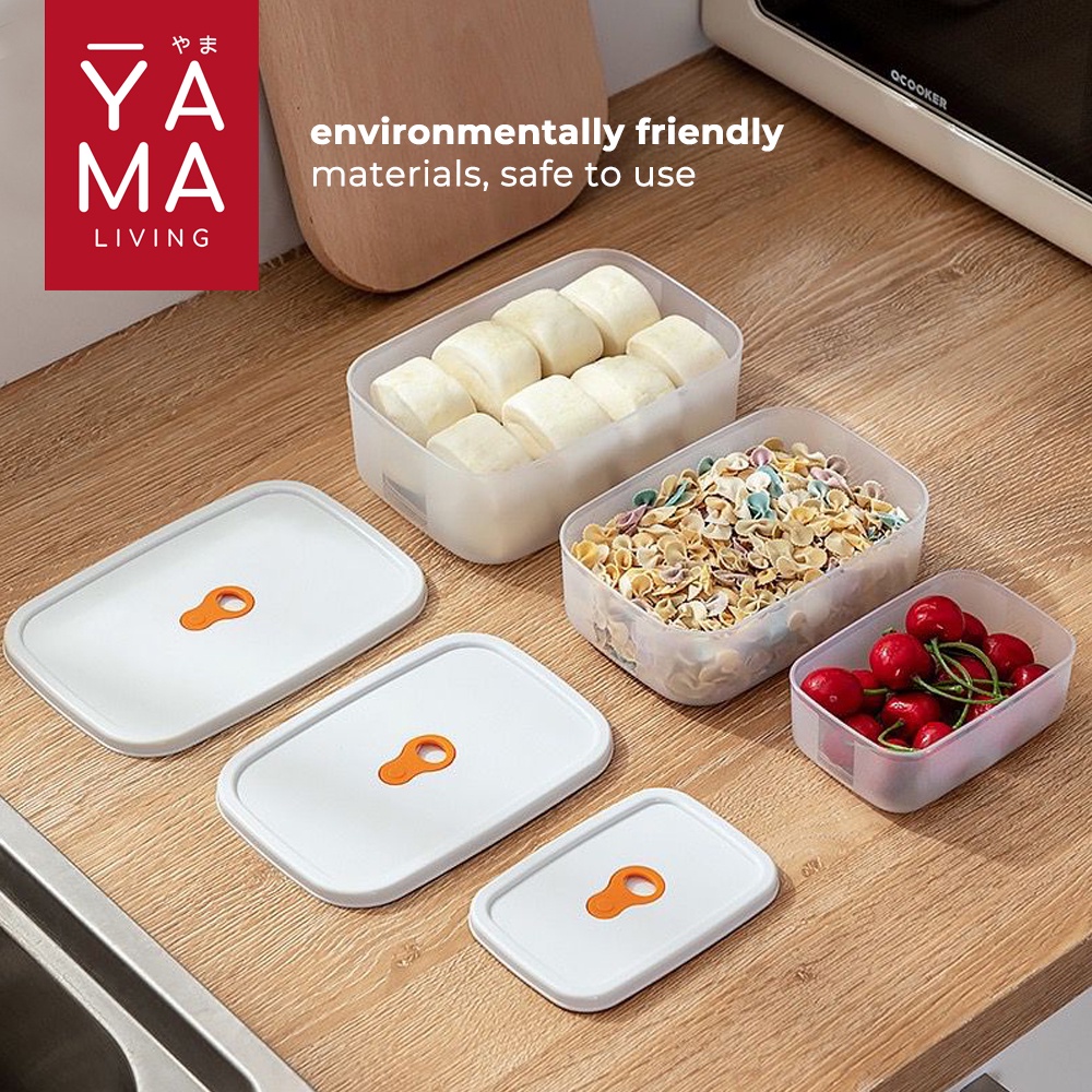 YAMA JUSO Food Container Tempat Bekal Makan Lunch Box Tempat Penyimpanan Makanan Kulkas