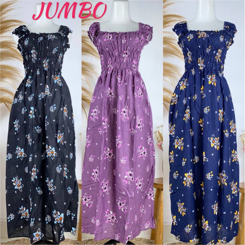 DRESS KERUT JUMBO / KERUT PANJANG JUMBO