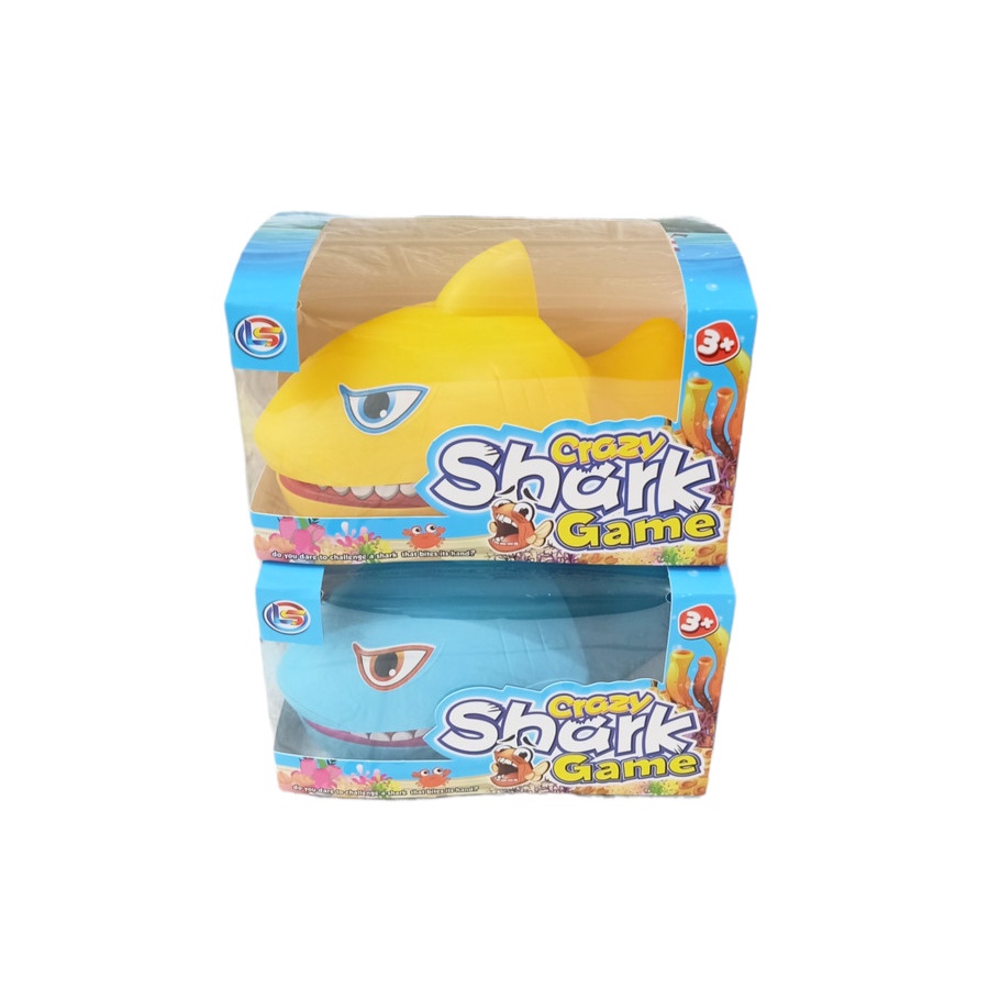 PROMO COD Mainan Anak Cewek Cowok Edukasi GIGIT JARI CRAZY SHARK Game LZ 8/ Kado Mainan Anak Hobi Anak Prank Games Toys Family Games gigit jari  Usia 4 5 6 7 Tahun