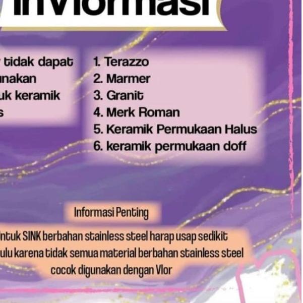 ✽ VLOR Pembersih Kamar Mandi / Penghilang Kerak Bandel ✶