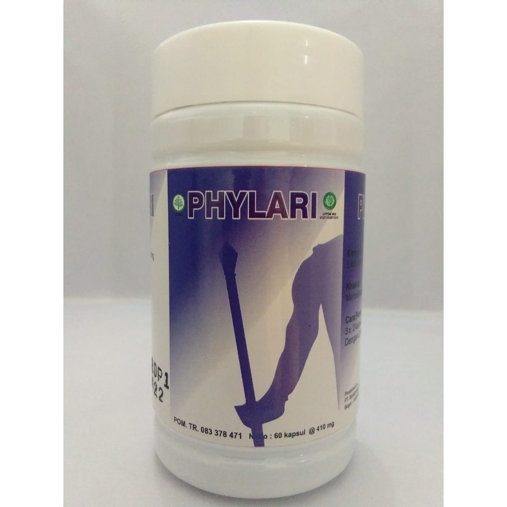 

Phylari (60 Kapsul)-Herbal Peningkat Daya Tahan Tubuh/Imun