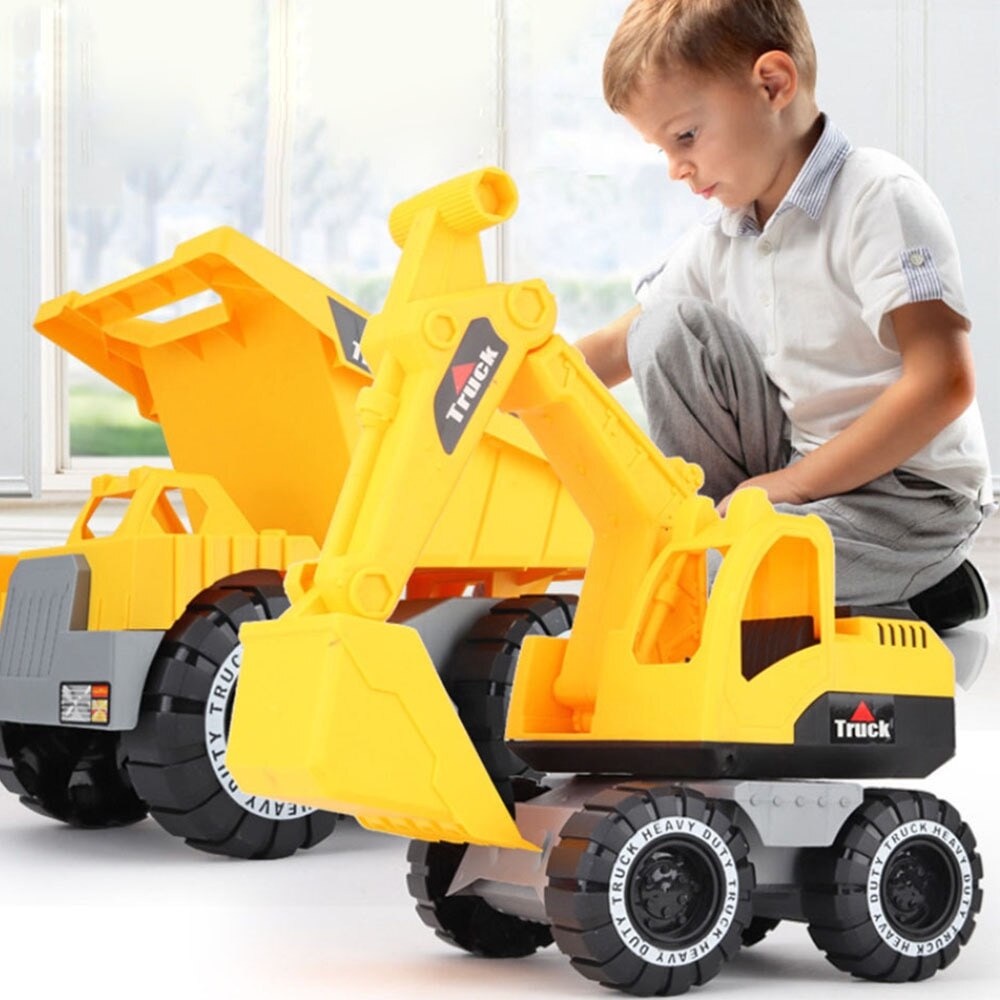 Overview of Sunnybaby Mainan Anak Excavator Car Children Toy - E511PACKAGE CONTENTS