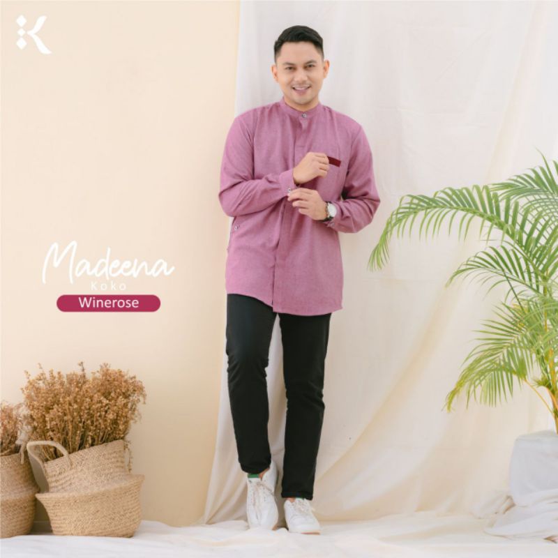 PROMO Koko madeena ORI by Khalilah hijab harga 219.000 menjadi  186.150