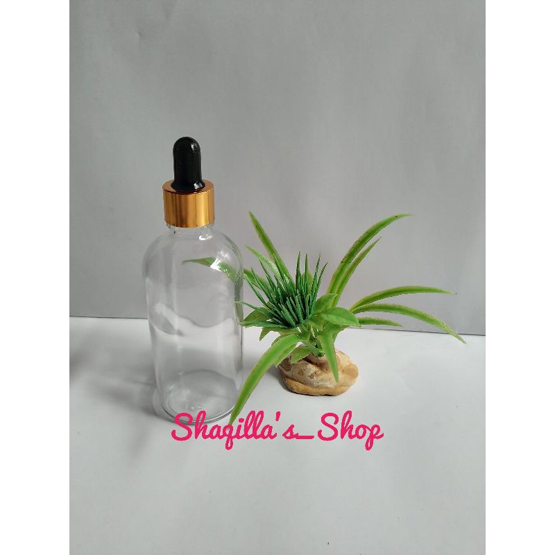 Botol kaca pipet 100ml Bening