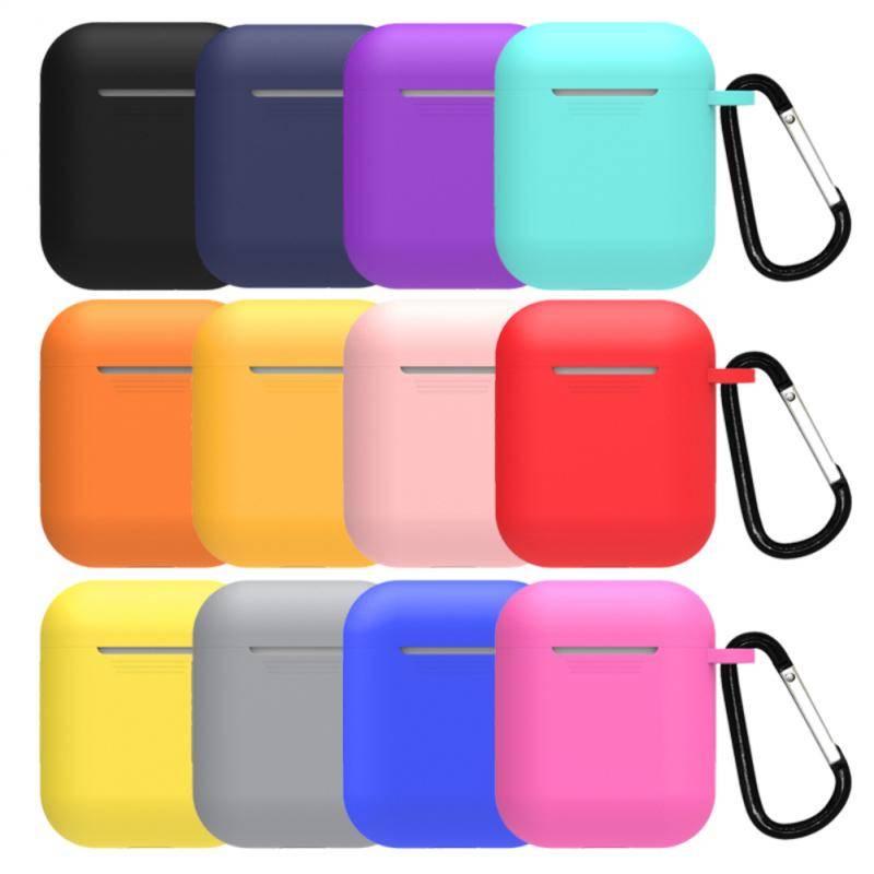 Casing Soft Case Silikon Shockproof Untuk Apple Airpods 1 / 2 / 1