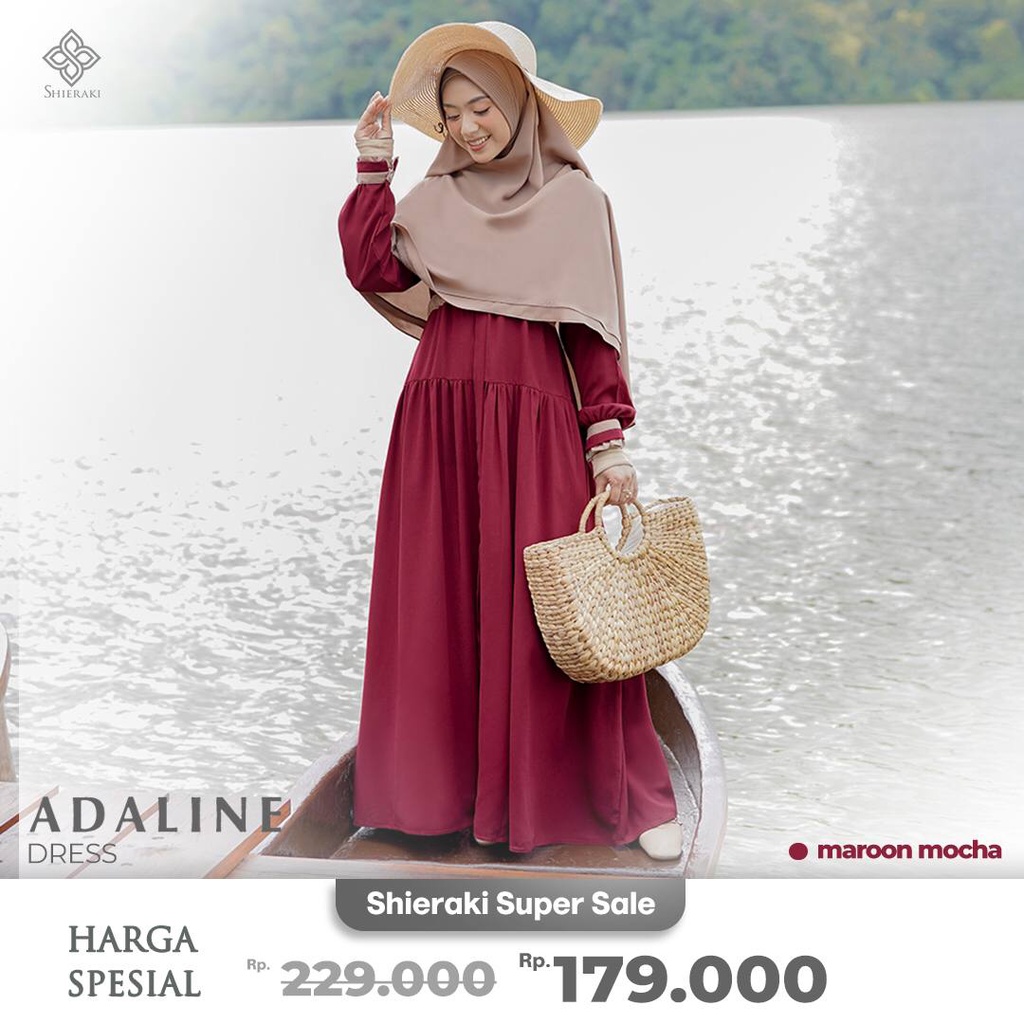 Adaline Pashmina & Dress by Shieraki