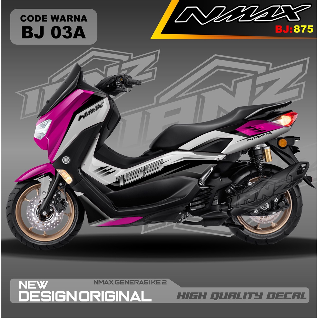 DECAL STIKER NEW NMAX FULL BODY MOTOR / DECAL FULL BODY NMAX