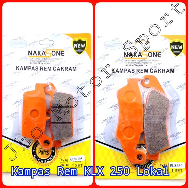 Kampas Rem KLX 250 Lokal