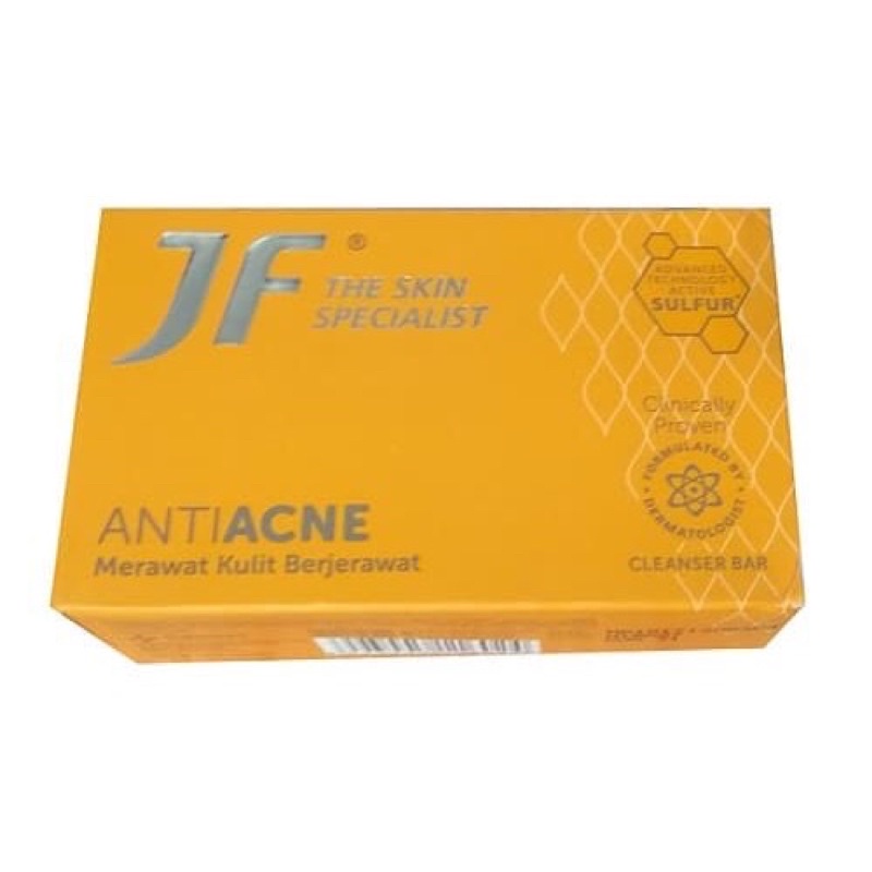 Sabun JF Sulfur Anti Acne Jerawat Care 90 Gram