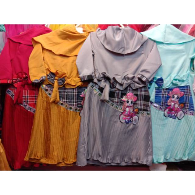 GAMIS PLISKET ANAK PEREMPUAN USIA 3 TAHUN 6 TAHUN GAMIS GAMIS PLISKET ANAK PEREMPUAN USIA 3 TAHUN 6 TAHUN GAMIS