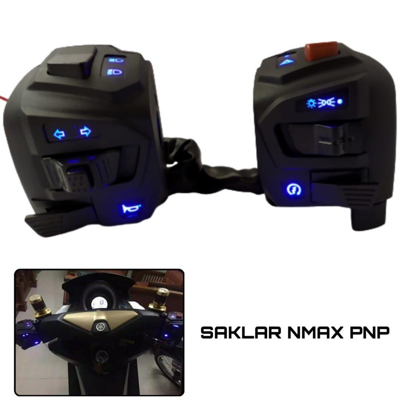 SAKLAR SET PULSAR LAMPU NMAX SAKLAR KIRI KANAN