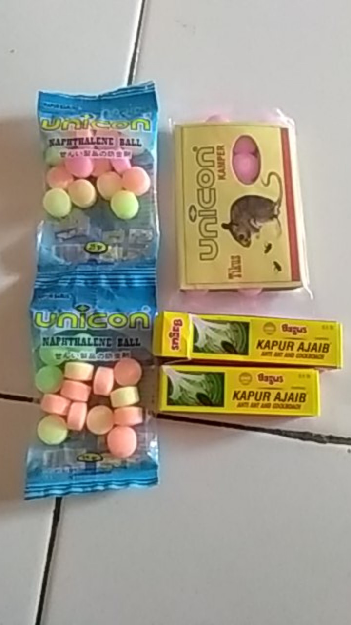 Kamper Warna Unicon Berat 30gr