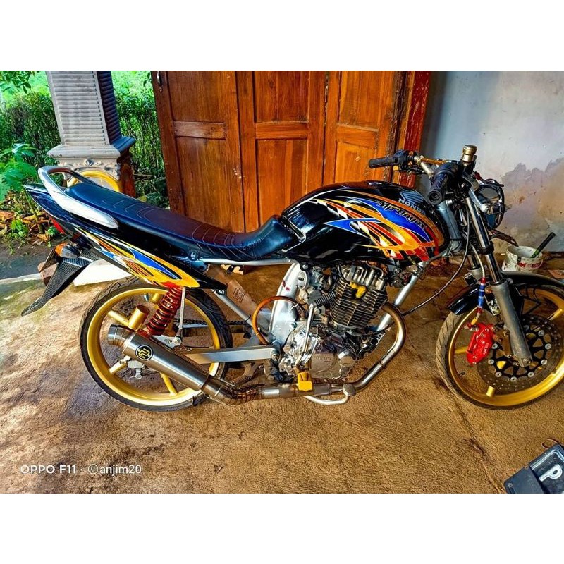 Knalpot MegaPro Herex 200cc 250cc  Semi Kompetisi Pekajaman Muffler