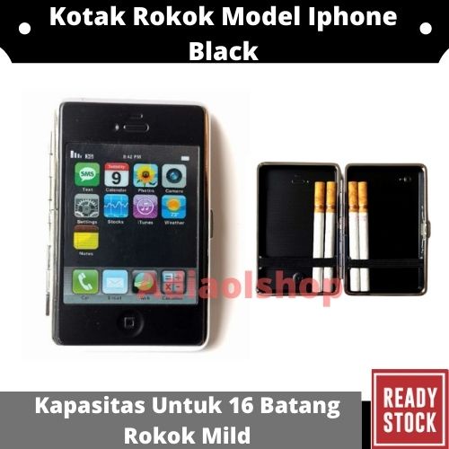 Kotak Rokok Motif Handphone Iphone High Quality / Kotak Rokok Unik