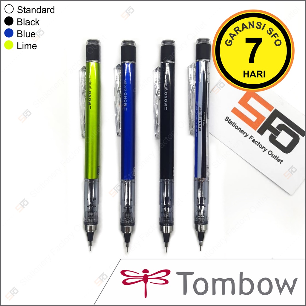 

Pensil Mekanik Tombow 0.3 mm - Mono Graph - SFO Semarang Official