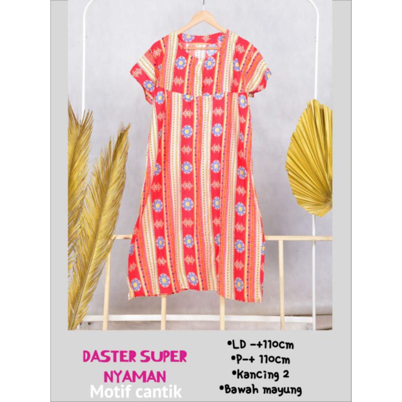 Daster wanita kekinian/daster motif kekinian/daster murah kekinian/daster/daster lengan pendek